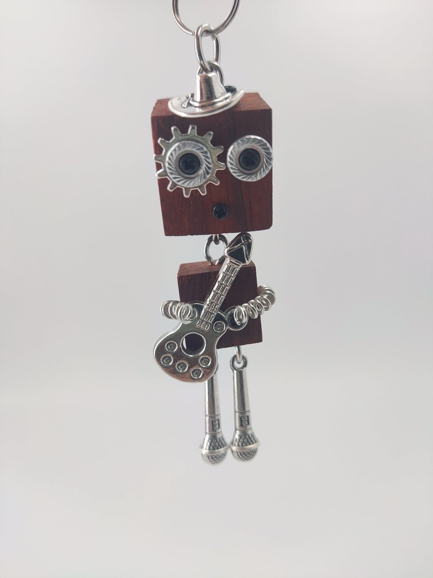 handmade steampunk robot